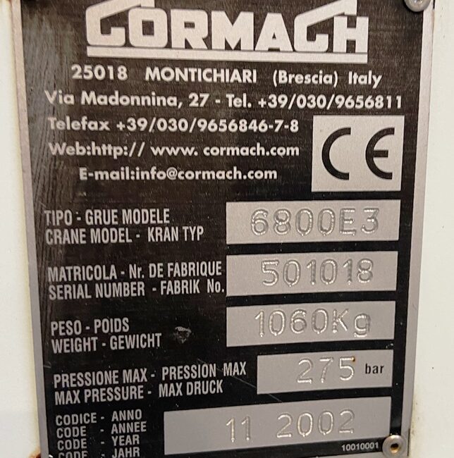 Gru – CORMACH 6800 E3 – 501018 (9)